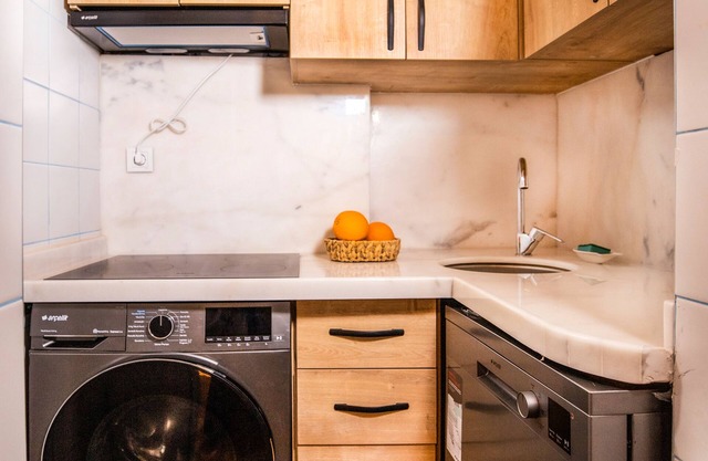 An apartment in a wooden mansion in the center of historical Istanbul