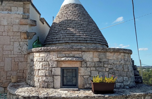 Ancient trullo overlooking the Itria Valley