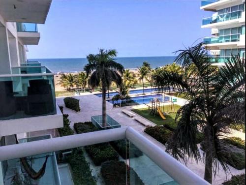 Apartamento con excelente vista al mar Dos alcobas los Morros