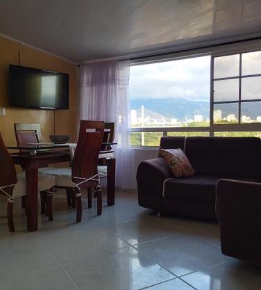 Apartamento con vista a la ciudad en barrio campo hermoso 301