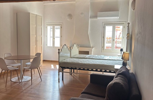 Apartment with kitchen