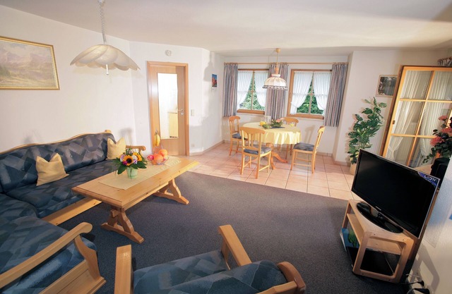 Apartment 1 with 2 bedrooms and 2 bathrooms and balcony