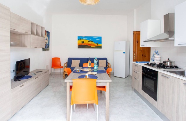 Apartment 300 Meters from the Beach with Terrace & Wi-Fi
