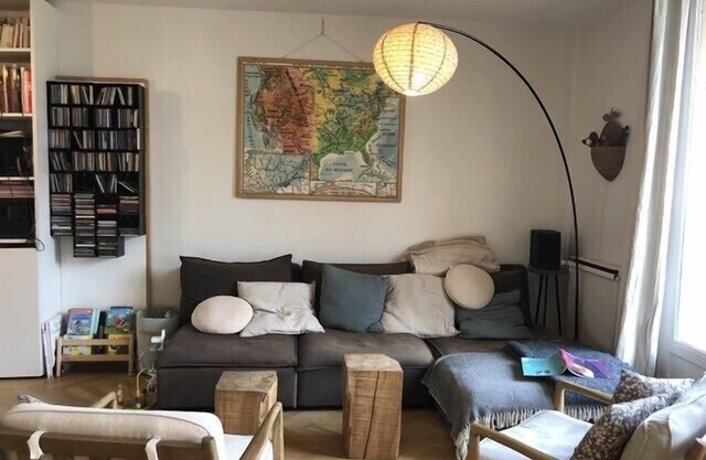 Apartment 4 rooms with balcony in Lyon