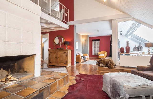 Apartment “Dachatelier Überlingen” close to Lake Constance with Balcony & Roof Terrace
