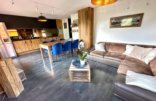 Apartment for 6, 3 bed, parking, near slopes - Grand-Bornand