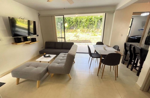 Apartment in Tebaida with pool, slide, and BBQ