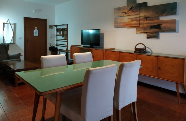 Apartment with large balcony 100 meters from the sea.