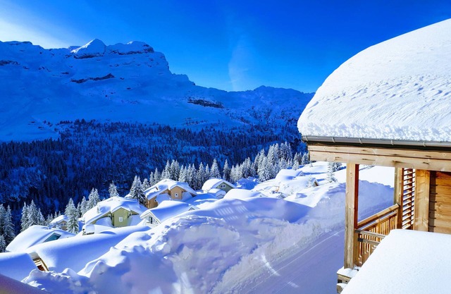 Apartment "Superb Duplex - Résidence Alpine" with Private Terrace, Balcony and Wi-Fi