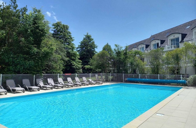 Apartment T3 Residence with swimming pool 150 m Beg-Meil Fouesnant beach