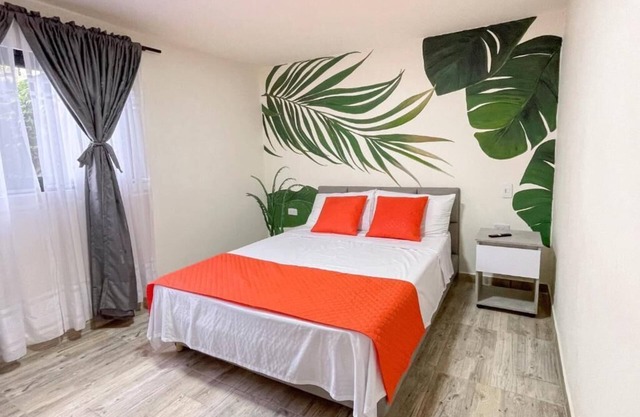 Apartment with garden view