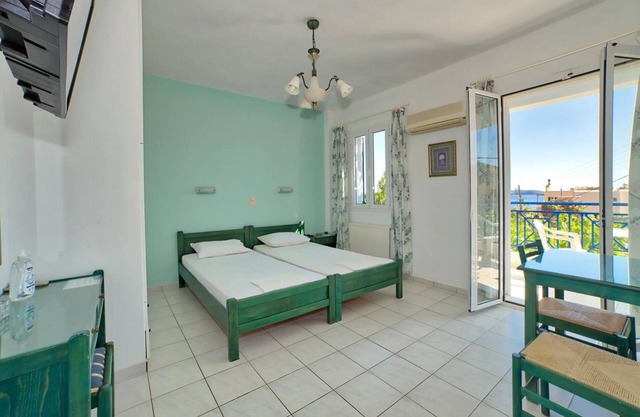 Apartment 'Zefiros - Dusk Sea View' with Sea View, Wi-Fi and Air Conditioning