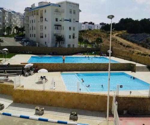 Apparemment avec piscine Fnidec bab septa bab ceuta