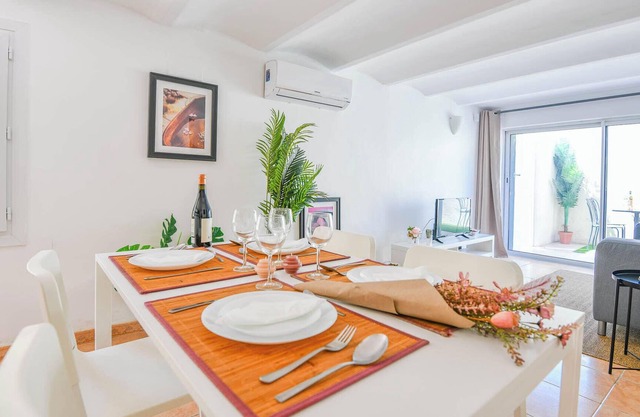 Appart 2 ch clim proche Vélodrome et métro Dromel