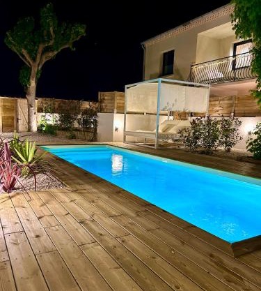 Appart 'COSY avec Piscine Chauffée Privée