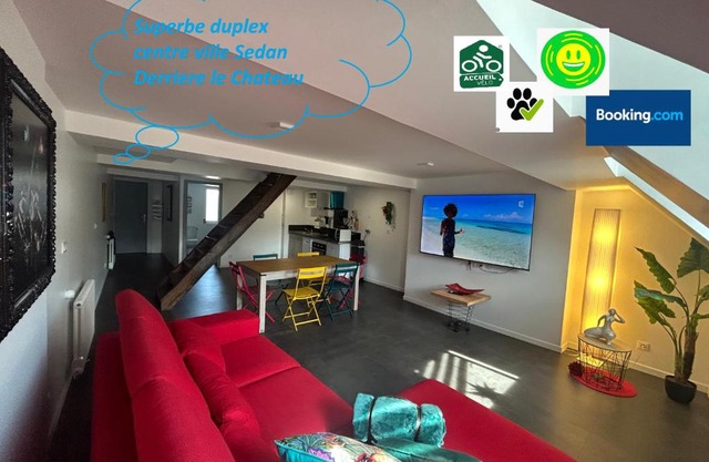 Appart stylé très spacieux Sedan 4E