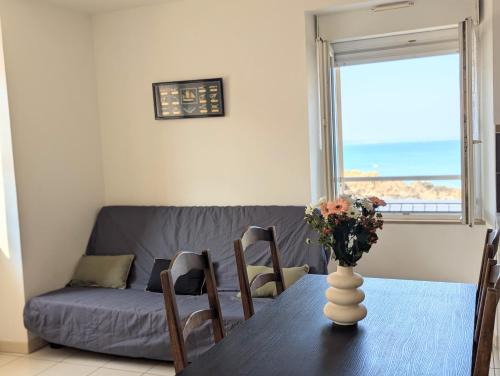 Appart vue mer-au pied du chemin de randonnée " Bassan"