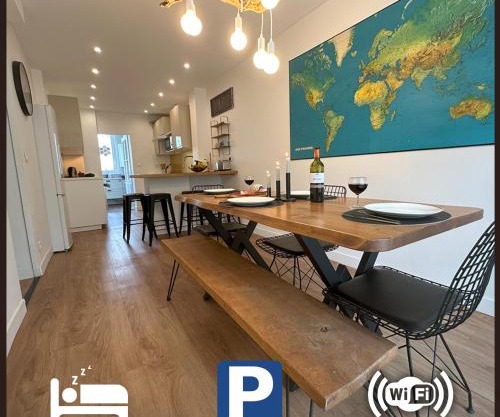 Appartement Élégant Central - Parking Inclus