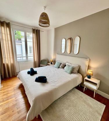 Appartement élégant Championnet - 3 chambres - parking privé