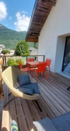 Appartement 3 personnes avec mezzanine 100 metres de la plage de Bredannaz