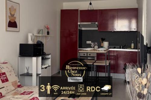 Appartement 3 personnes Riom