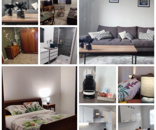 Appartement 4 personnes, 2 ch, parking gratuit et facile