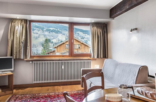 Appartement Charmant 2 Pièces, Centre de Megève, 3 Pers., Garage, 3 Étoiles - FR-1-453-106