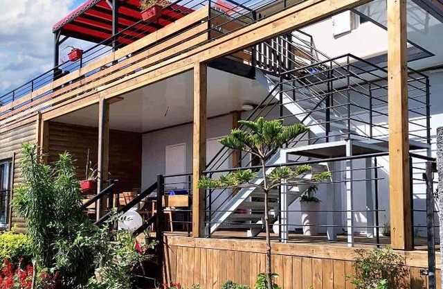 Appartement confortable avec vue sur mer à Saint André, 105 m²