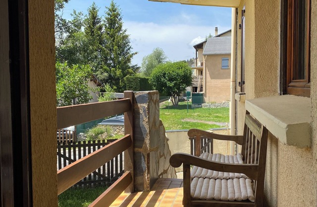 Appartement Cosy à 5 mn de Font-romeu Avec Vue, Jardin, Barbecue