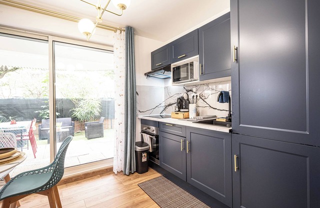 Appartement Cosy en centre-ville en rez de chaussée avec jardin privatif.