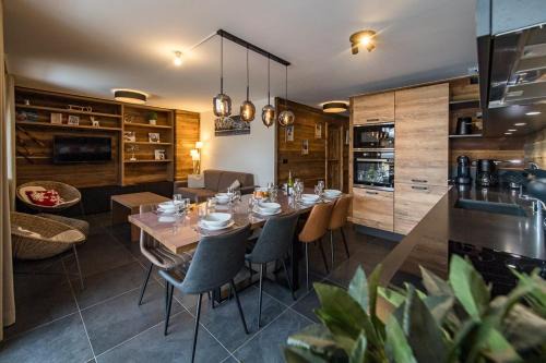 Appartement chaleureux 8 couchages avec terrasse au coeur du village