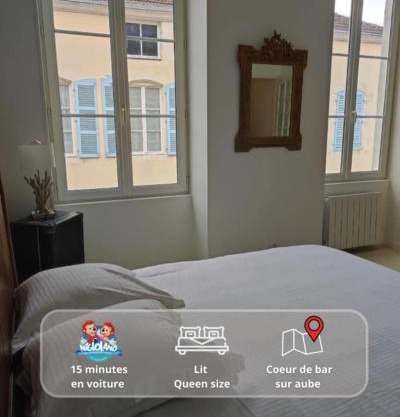 Appartement plein de charme - Centre Bar-Sur-Aube