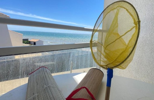 Appartement près de la plage avec balcon et parking privé - FR-1-336-69