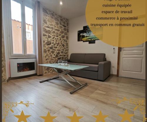 Appartement tout confort à 2 pas du centre ville