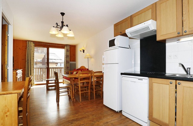 Apt near the ski station 4/6 ppl, balcony, pool