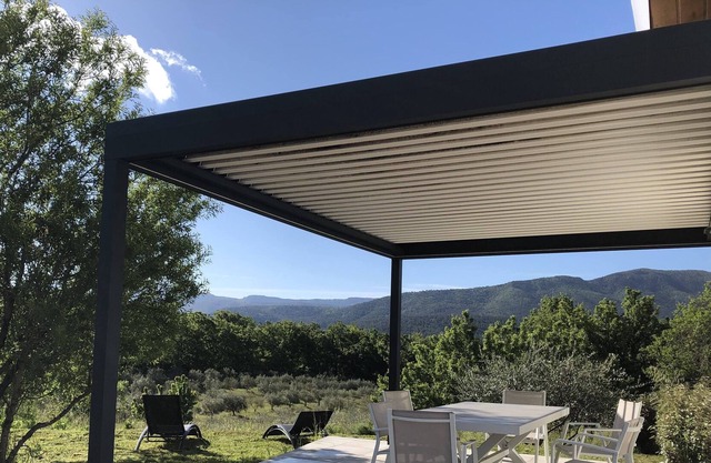 Architect's house in a natural environment