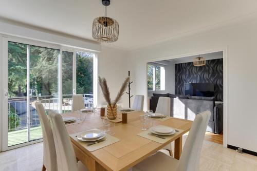 Arthur - Appt pour 6 avec jardin partagé