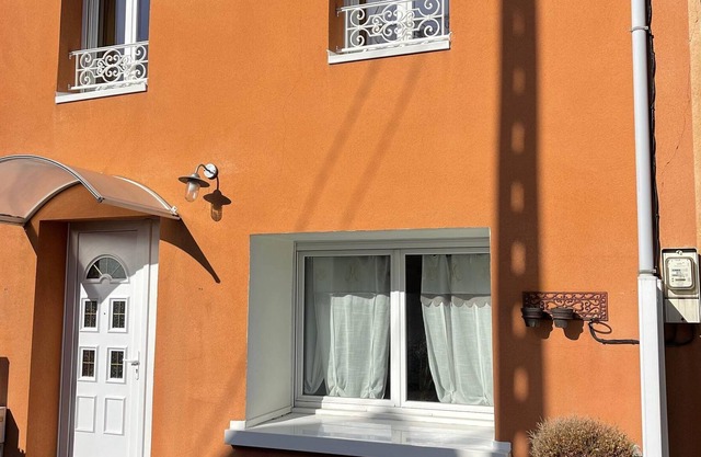 Atmospheric holiday home in Bréville-sur-Mer with terrace