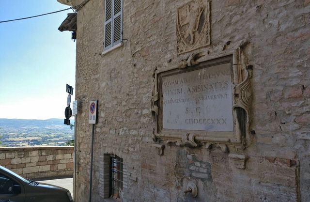 Attic in the center of Assisi