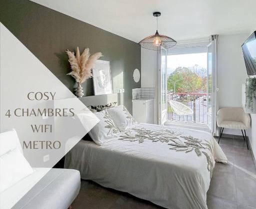 Auteuil 4 Chambres Wifi Métro à 400m