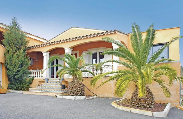Awesome home in Bourg Saint Andeol with 5 Bedrooms, Private swimming pool and Outdoor swimming pool