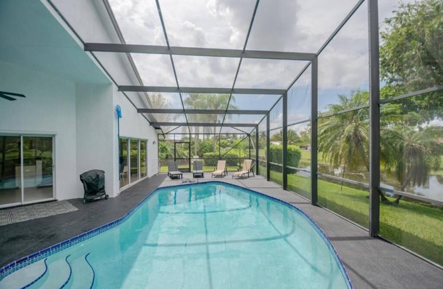 Azure waterfont oasis.