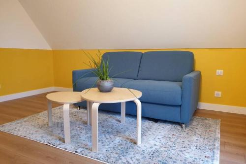 B&B jaune, Appartement indépendant, parking, wifi près de Strasbourg