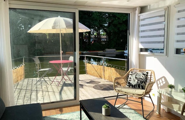 Bateau appartement sur l'Erdre au coeur de Nantes