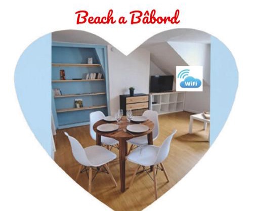 Beach à Bâbord - plage a 300m, 4 Personnes, Le Havre