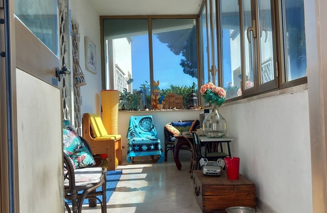 Beach Apartment with garden in Ladispoli (Rm)with Wi-fi