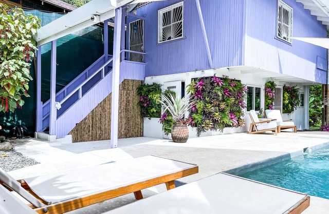 Beach House with Breathtaking Ocean Views (A/C, Pool, Security) Adults only