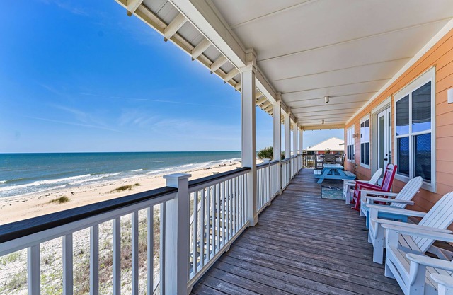 Beach Front, Heated Pool, Gorgeous Gulf Views Sleeps 10