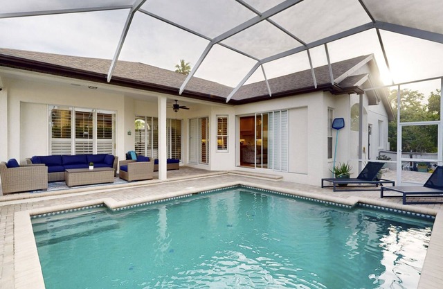 Beach House with street Water View!