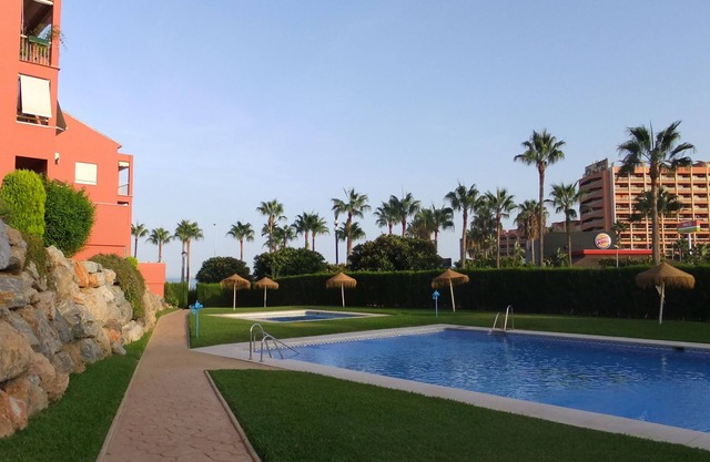 Beachfront apartment